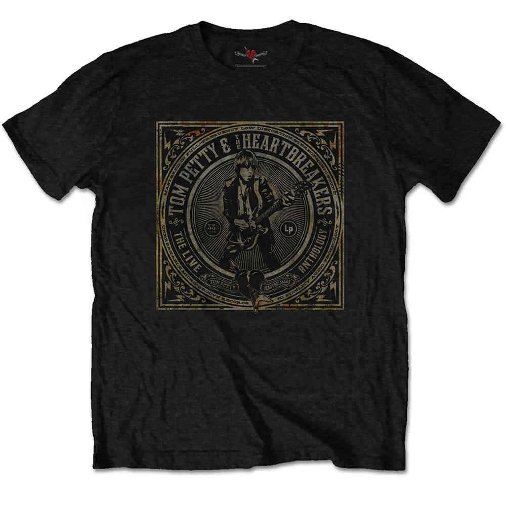 Tom Petty - Live Anthology Tshirt Homme - Noir